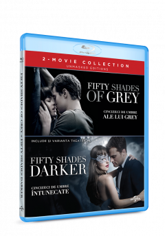 Cincizeci de umbre intunecate + Cincizeci de umbre ale lui Grey (Blu Ray Disc) / Fifty Shades Darker + Fifty Shades of Grey