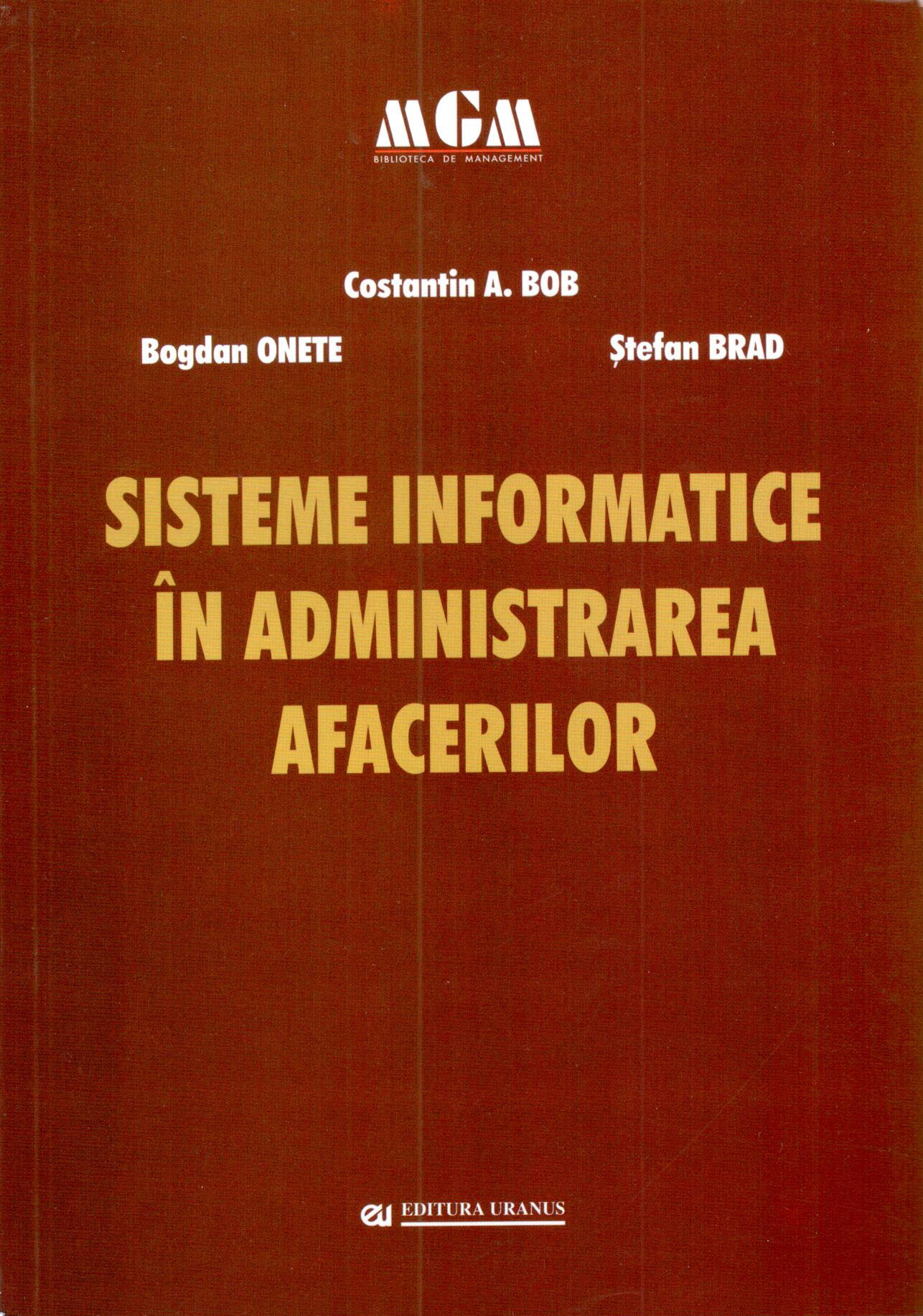 Sisteme informatice in administrarea afacerilor