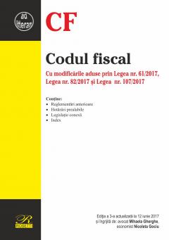 Codul fiscal - 12 iunie 2017