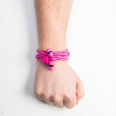 Casti - Wraps Wristband, Classic Pink