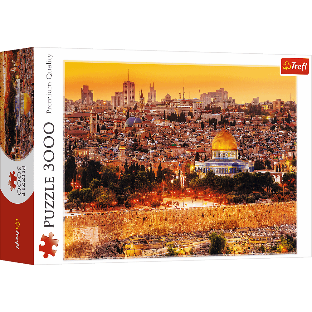 Puzzle 3000 piese - The Roofs Of Jerusalem