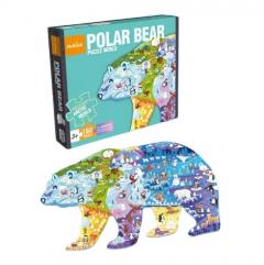 Puzzle in Forma de Urs Polar