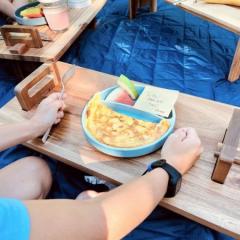 Farfurie compartimentata - Mineral Blue