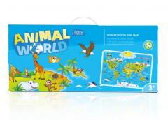 Harta vorbitoare in limba engleza - Animalele Lumii