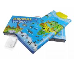 Harta vorbitoare in limba engleza - Animalele Lumii