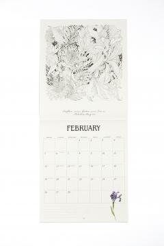 Floribunda 2018 Colouring Calendar