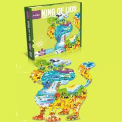 Puzzle in Forma de Leu