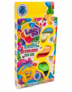 Set plastilina - 6 culori asortate