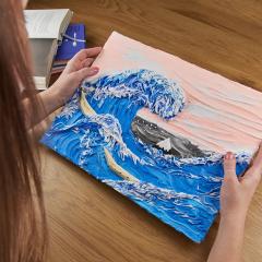 Set creativ - Big Wave In Kanawaga