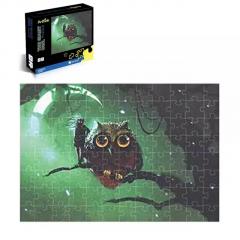 Puzzle fosforescent - Bufnita Uriasa