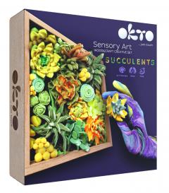 Set creativ - Wood&Craft DIY Succulents - Energy