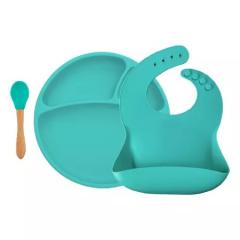 Set de hranire bebelusi - Aqua Green