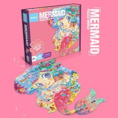 Puzzle in Forma de Sirena