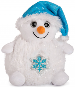 Jucarie de plus - Om de zapada cu fulg de nea