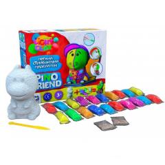 Set de creatie cu argila usoara - Moon Light Clay Pino - Rokky