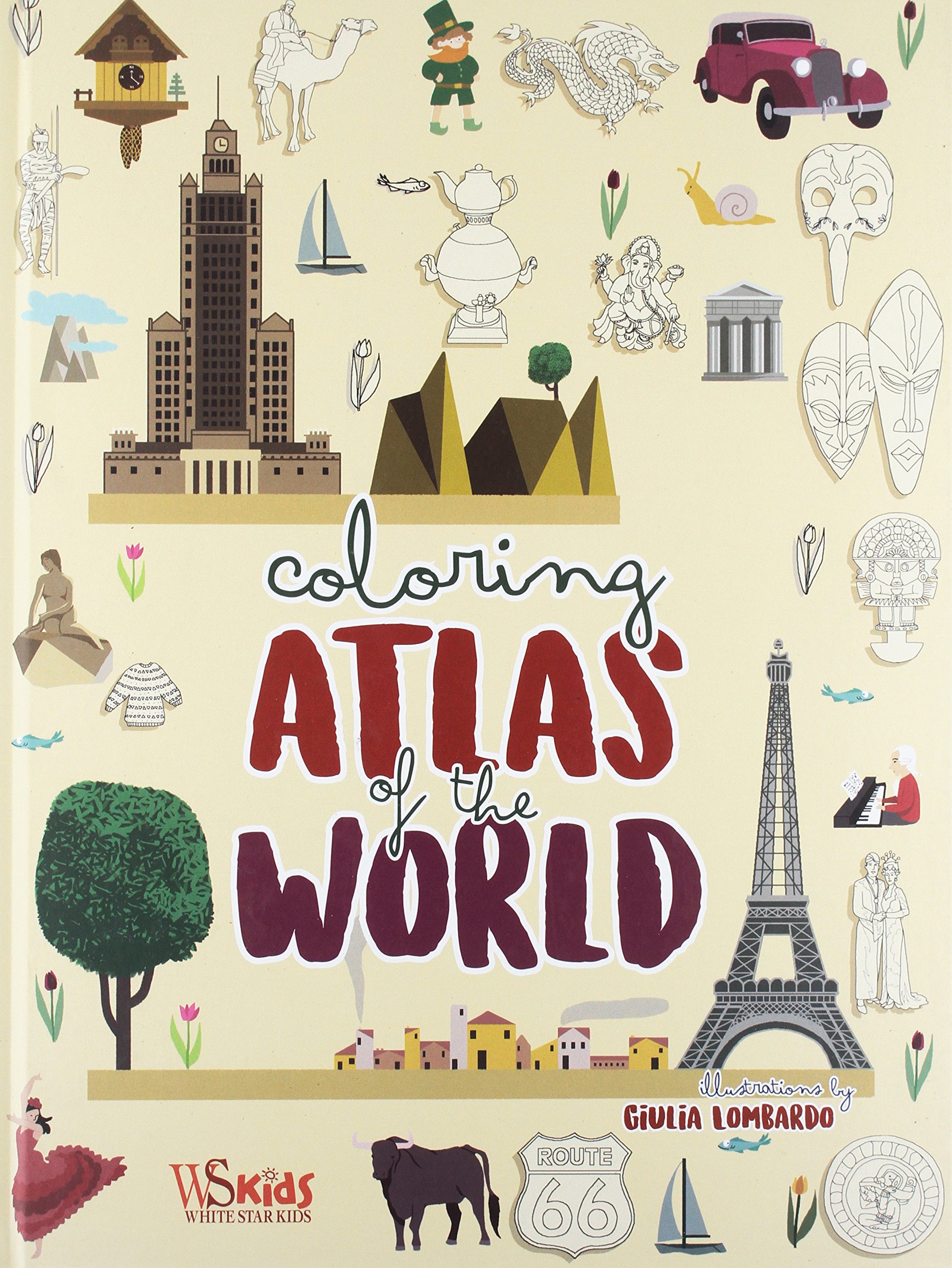 World Coloring Atlas Giulia Lombardo