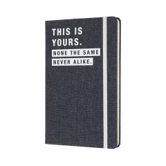 Jurnal Moleskine - Denim Limited Collection, This Is Yours, Ruled, Large