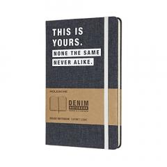 Jurnal Moleskine - Denim Limited Collection, This Is Yours, Ruled, Large