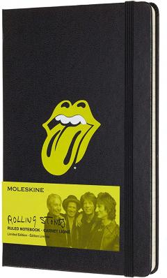 Jurnal Moleskine - Rolling Stones Limited Edition, Large, Ruled, Hard Cover