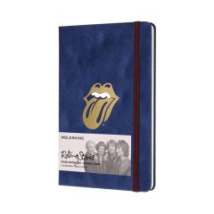Jurnal Moleskine - Rolling Stones Limited Edition, Flock, Large, Ruled, Hard Cover
