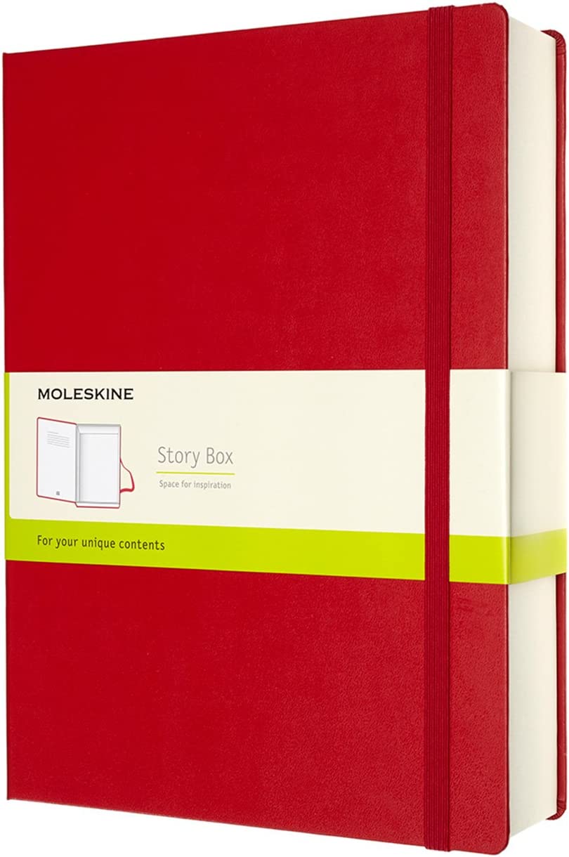 Cutie Moleskine Story Scarlet Red Moleskine