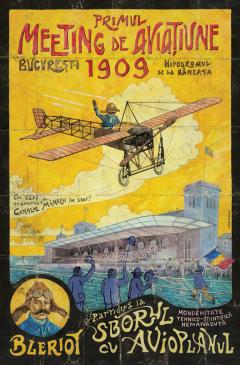 Poster - Primul Meeting de Aviatiune 1909