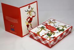 Felicitare - Constance Depler Reindeer Deluxe Notecard