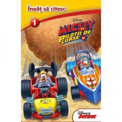 Mickey si pilotii de curse - Invat sa citesc 