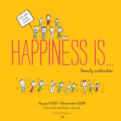 Calendar de perete 2017-2018 - Happiness Is...