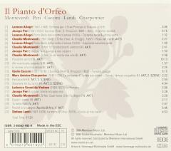 Kobie van Rensburg - Il Pianto d'Orfeo