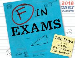 Calendar de birou 2018 - F in Exams