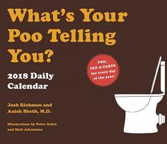 Calendar de birou 2018 - What's Your Poo Telling You