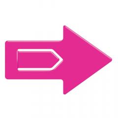 Set 8 semne de carte - Page Pointers - Pink