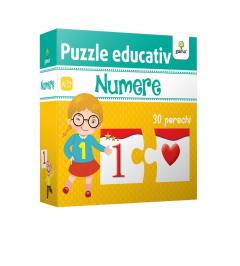 Numere - Puzzle educativ 