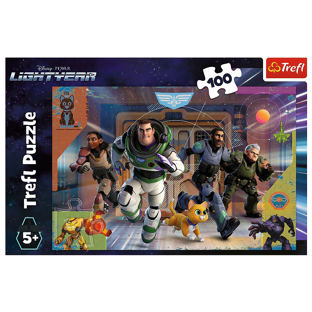 Puzzle 100 piese - Disney - Amazing Buzz Lightyear - Trefl