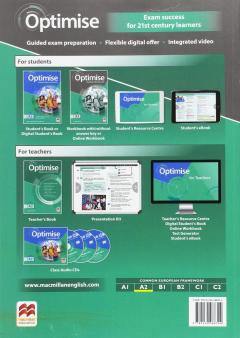 Optimise A2 -Elementary- Workbook with key