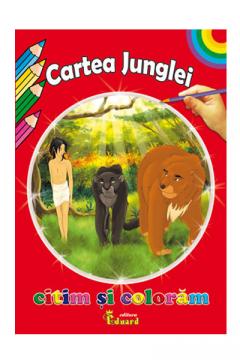 Citim si coloram - Cartea Junglei Rudyard Kipling