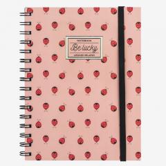 Carnet cu spirala Legami - Ladybug - A5