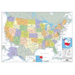 Harta politica SUA A1