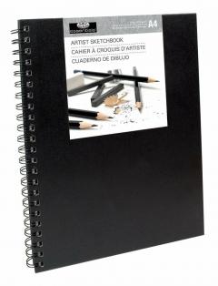 Spiral Hardcover Sketchbook - Black