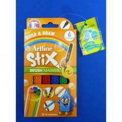 Set 6 markere - ARTLINE Stix Vector International