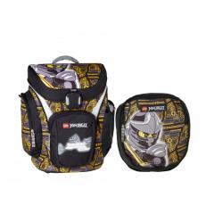 Ghiozdan scoala Explorer + sac sport negru - NinjaGo Cole