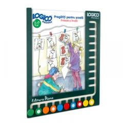 Set cu tablita Logico - Pregatiti pentru scoala - Priveste si invata 5+ 