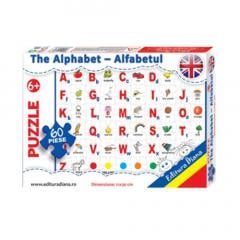 Puzzle educational - The alphabet diana