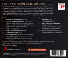 Chamber Works And Songs