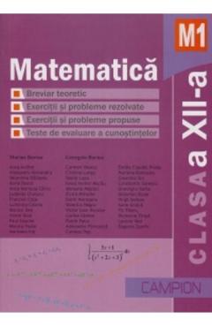 Matematica M1, Clasa a XII-a. Breviar teoretic