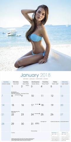 Calendar de perete 2018 - 16 luni - Girls