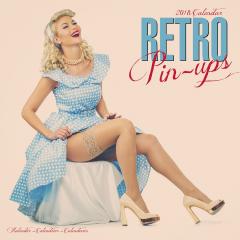 Calendar de perete 2018 - 16 luni - Retro Pin Ups