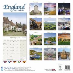 Calendar de perete 2018 - 16 luni - England