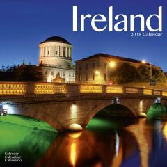 Calendar de perete 2018 - 16 luni - Ireland